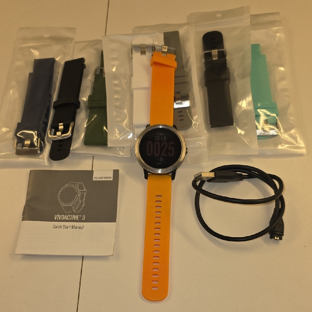 Garmin Vivoactive 3 Smartwatch - Orange